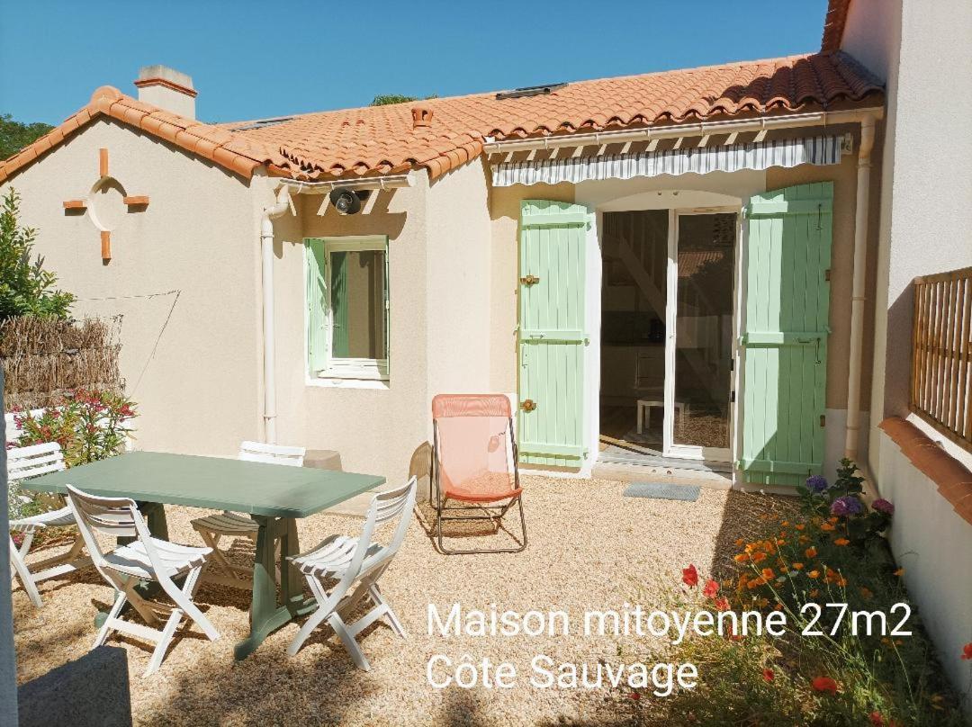 Maison Bord De Mer A Noirmoutier 巴尔巴特尔 外观 照片